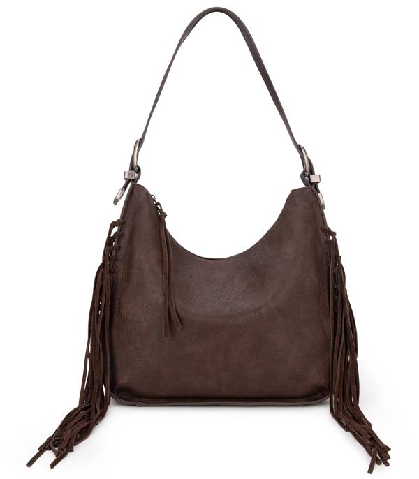 New Arrival :: Wholesale Floral Tooled Concealed Carry Hobo Bag