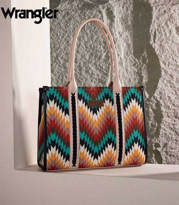 New Arrival :: Wholesale Wrangler Aztec Concealed Carry Wide Tote