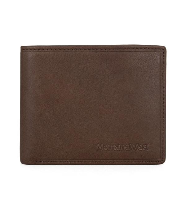 New Arrival :: Wholesale Montana West Mens Leather Bi-Fold Wallet