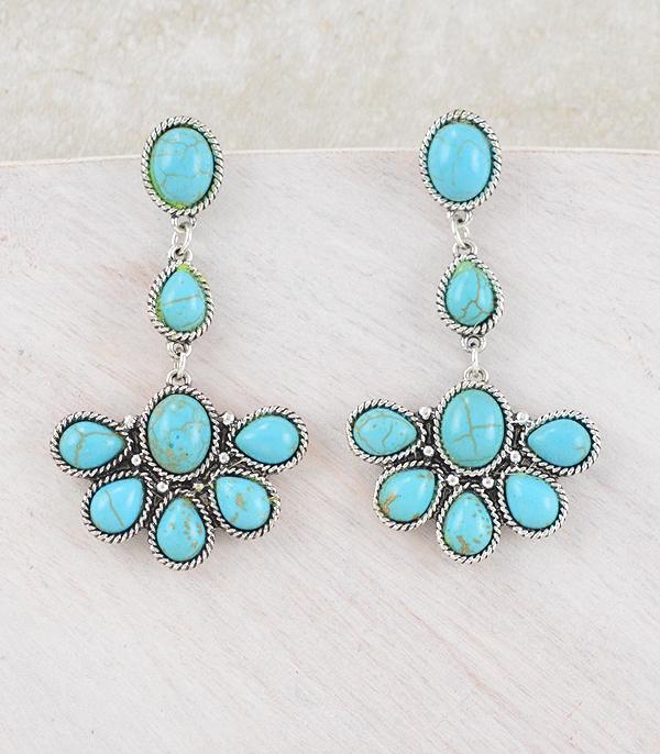 WHAT'S NEW :: Wholesale Western Turquoise Statement Earrings