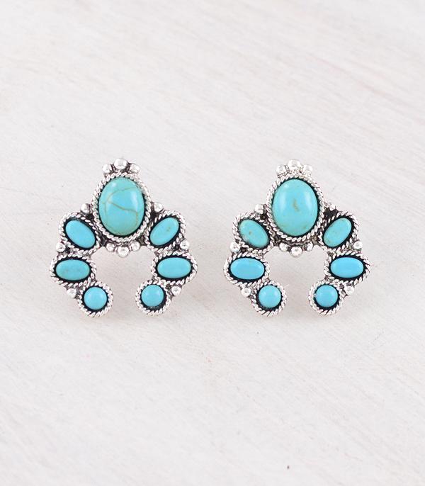 WHAT'S NEW :: Wholesale Turquoise Squash Blossom Earrings