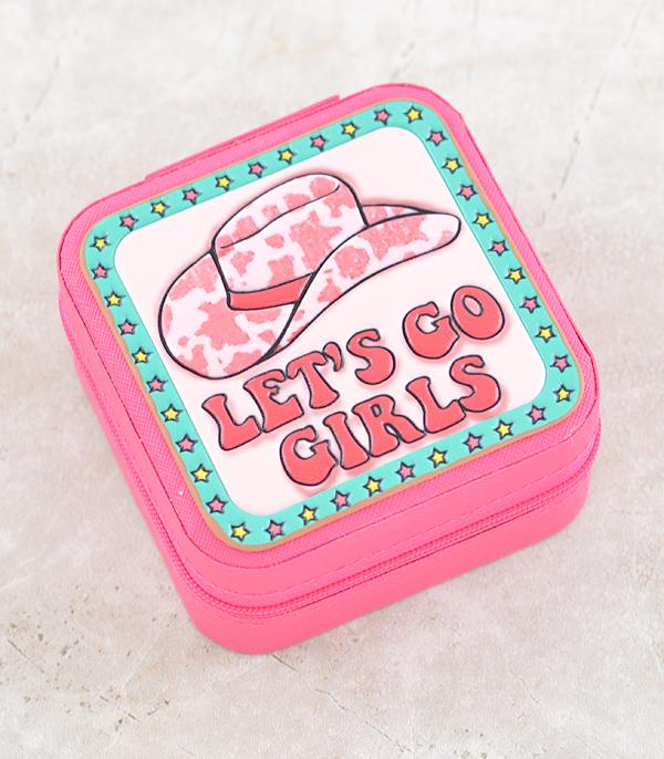 New Arrival :: Wholesale Western Lets Go Girls Jewelry Case