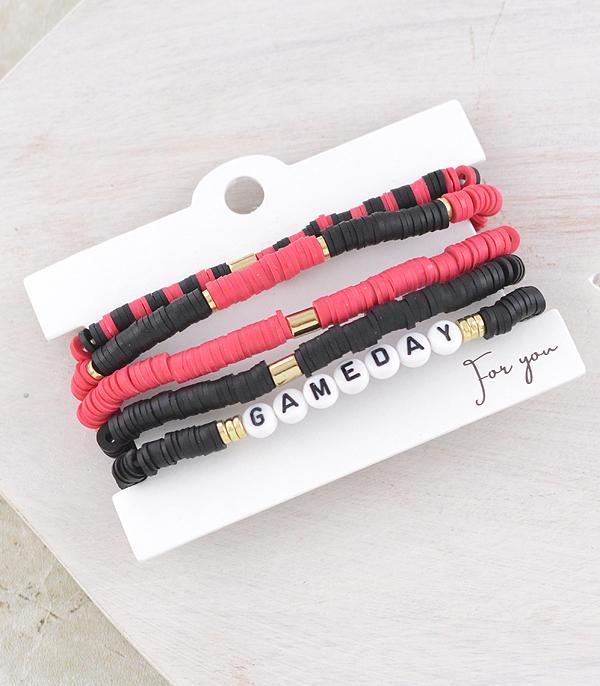 WHAT'S NEW :: Wholesale Game Day Beaded Bracelet Set