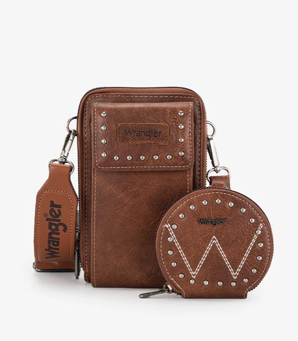 MONTANAWEST BAGS :: CROSSBODY BAGS :: Wholesale Wrangler Cellphone Crossbody Bag