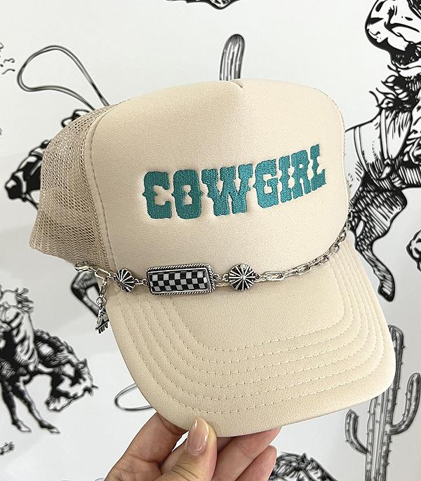 WHAT'S NEW :: Wholesale Western Checkered Bar Trucker Hat Chain