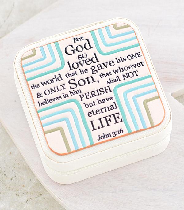 New Arrival :: Wholesale Bible Verse Inspiration Mini Jewelry Cas