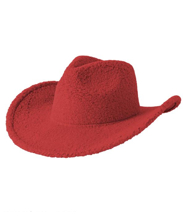 New Arrival :: Wholesale Western Sherpa Cowgirl Hat