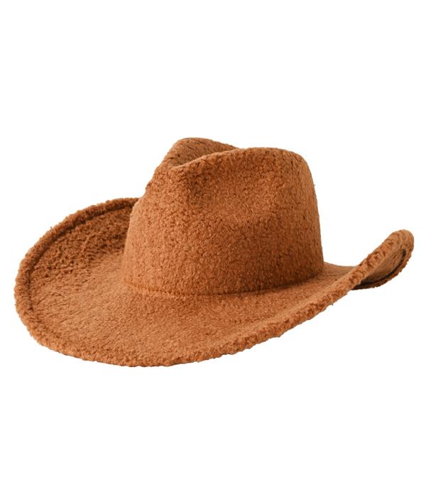 HATS I HAIR ACC :: RANCHER| STRAW HAT :: Wholesale Western Sherpa Cowgirl Hat