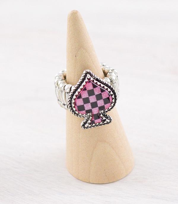 WHAT'S NEW :: Wholesale Western Checkered Ace Ring