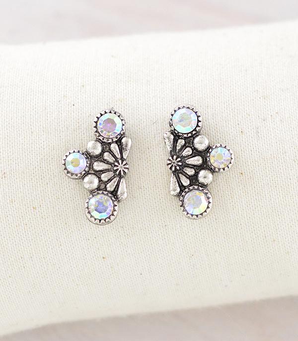 WHAT'S NEW :: Wholesale Western AB Stone Post Earrings