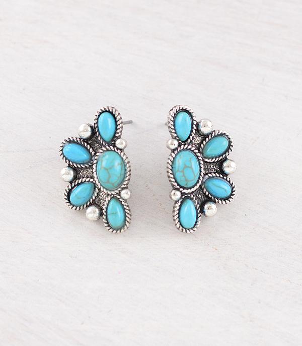 WHAT'S NEW :: Wholesale Western Turquoise Stone Post Earrings