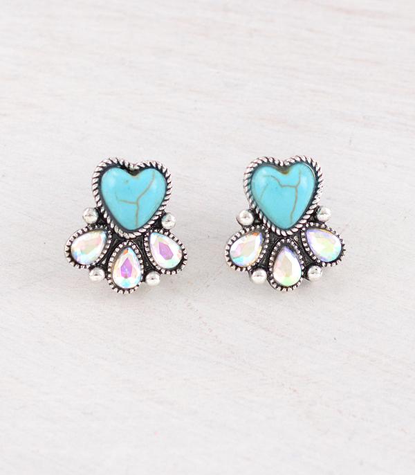 WHAT'S NEW :: Wholesale Western Semi Stone Post Earrings