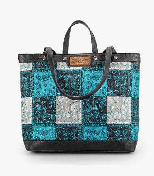 New Arrival :: Wholesale Wrangler Paisley Large Carry Tote Bag