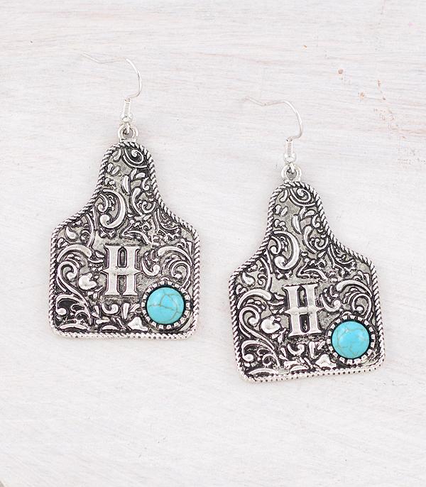 WHAT'S NEW :: Wholesale Western Tooling Initial Earrings