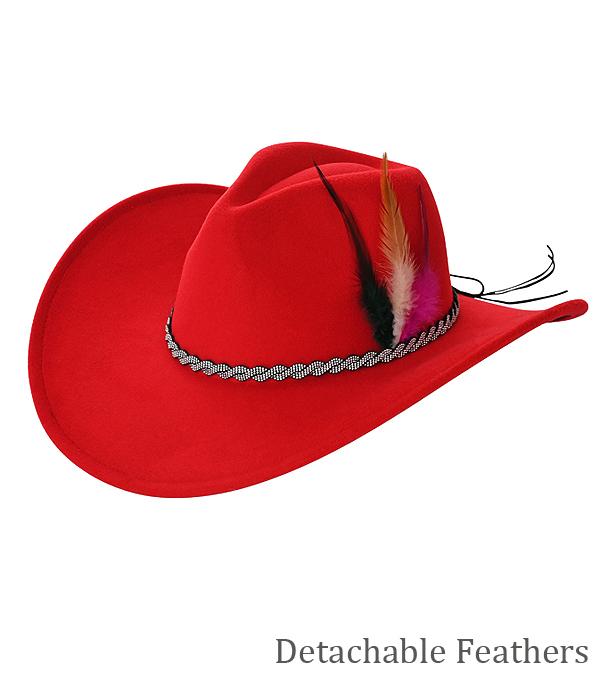 WHAT'S NEW :: Wholesale Western Rhinestone Trim Cowgirl Hat