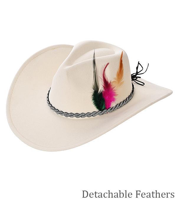 WHAT'S NEW :: Wholesale Western Rhinestone Trim Cowgirl Hat