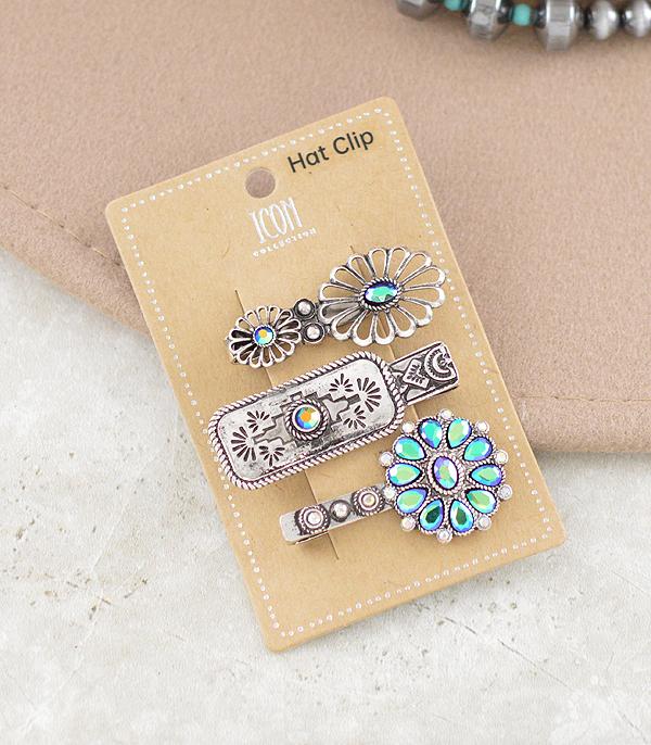 New Arrival :: Wholesale Western Hat Clip Set