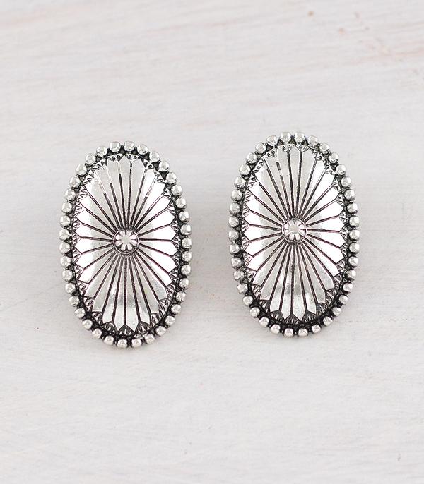 New Arrival :: Wholesale Western Concho Earrings