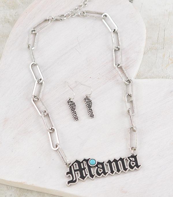 New Arrival :: Wholesale Western Mama Necklace Set