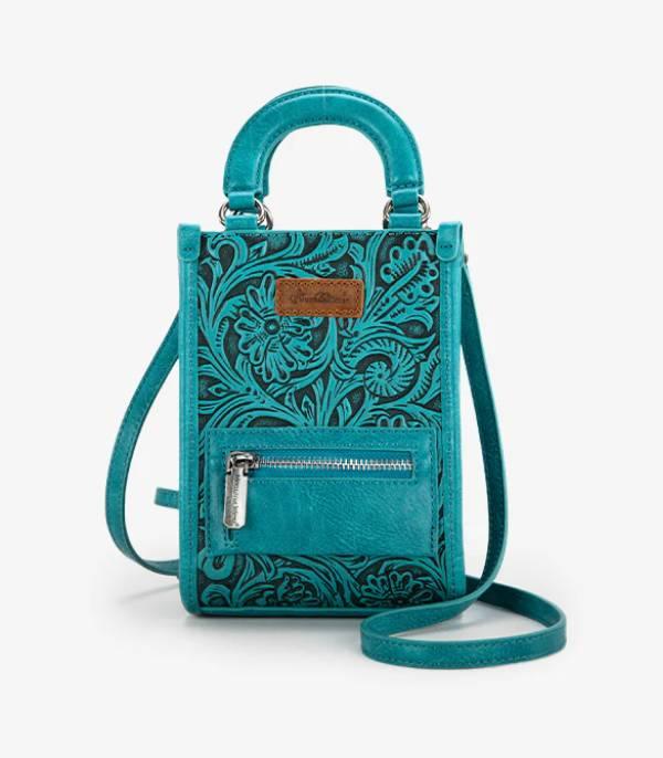 New Arrival :: Wholesale Montana West Tooled Mini Crossbody Bag