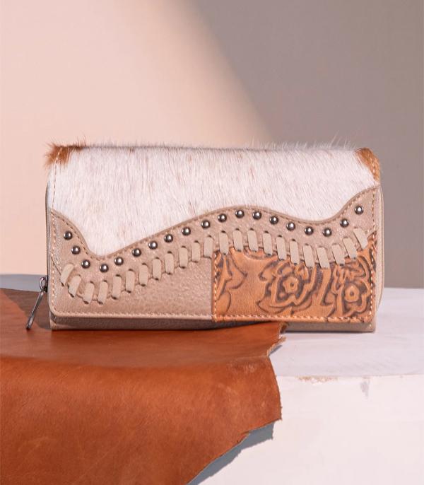 WHAT'S NEW :: Wholesale Trinity Ranch Cowhide Saddle Wallet