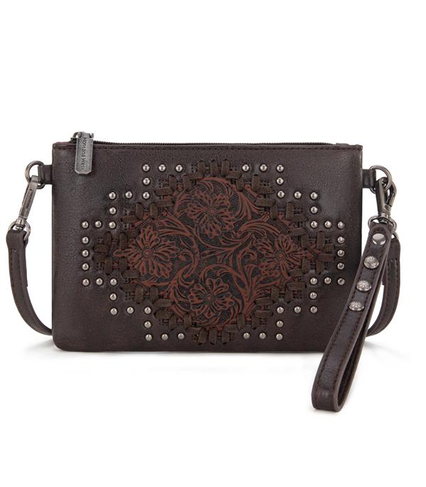 WHAT'S NEW :: Wholesale Montana West Tooled Clutch Crossbody