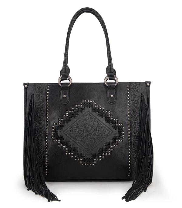 New Arrival :: Wholesale Montana West Tooled Concealed Carry Tote