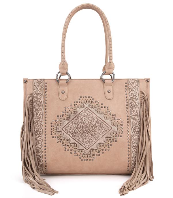 WHAT'S NEW :: Wholesale Montana West Tooled Concealed Carry Tote