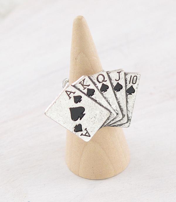 WHAT'S NEW :: Wholesale Western Ace Card Ring