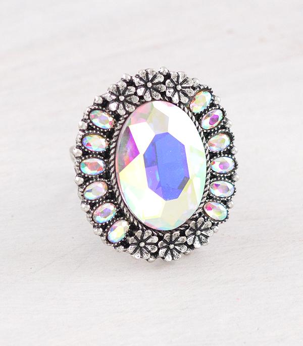 New Arrival :: Wholesale Tipi Brand AB Stone Ring