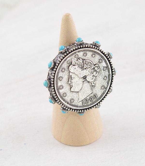 RINGS :: Wholesale Western Liberty Coin Ring