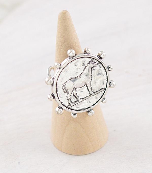 RINGS :: Wholesale Western Horse Coin Ring