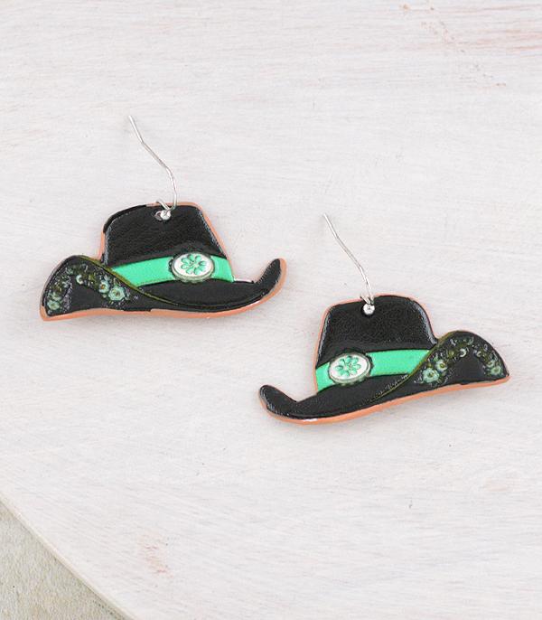 New Arrival :: Wholesale Western Cowboy Hat Earrings