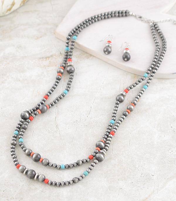 WHAT'S NEW :: Wholesale Western Navajo Pearl Necklace Set