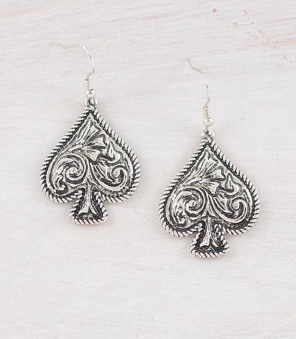 WHAT'S NEW :: Wholesale Western Tooling Ace Earrings