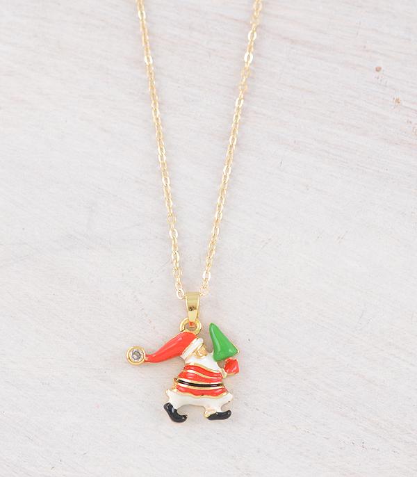 New Arrival :: Wholesale Christmas Santa Necklace