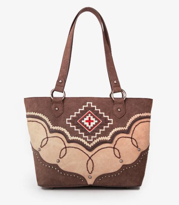 New Arrival :: Wholesale Montana West Aztec Concealed Carry Tote