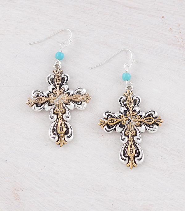 WHAT'S NEW :: Wholesale Cross Dangle Earrings