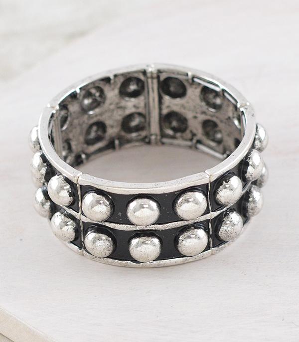 New Arrival :: Wholesale Western Bubble Concho Bracelet