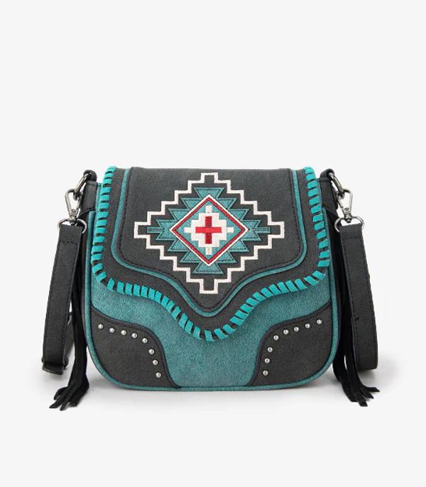 New Arrival :: Wholesale Montana West Aztec Crossbody Bag