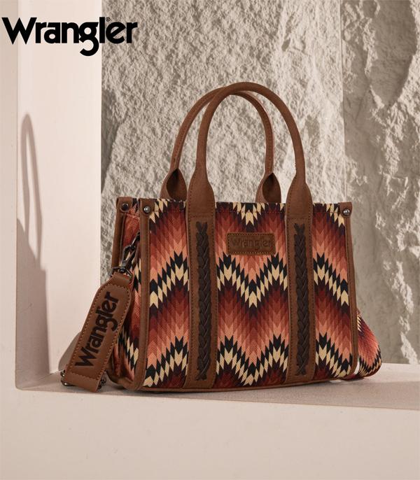 New Arrival :: Wholesale Wrangler Southwestern Tote Crossbody Bag