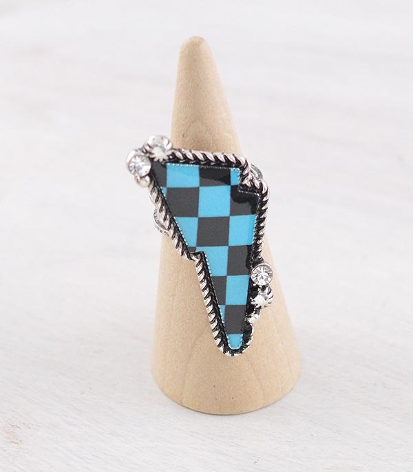 WHAT'S NEW :: Wholesale Western Checkered Bolt Ring