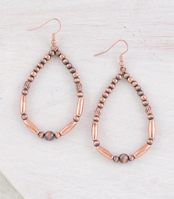 New Arrival :: Wholesale Western Navajo Pearl Teardrop Earrings