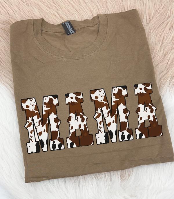 WHAT'S NEW :: Wholesale Western Cow Mama Graphic Tshirt