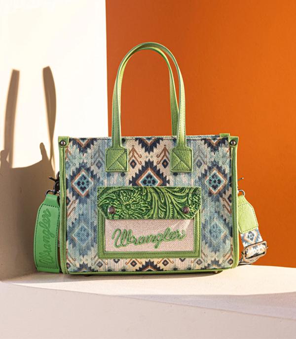 Search Result :: Wholesale Wrangler Southwestern Tote Crossbody Bag