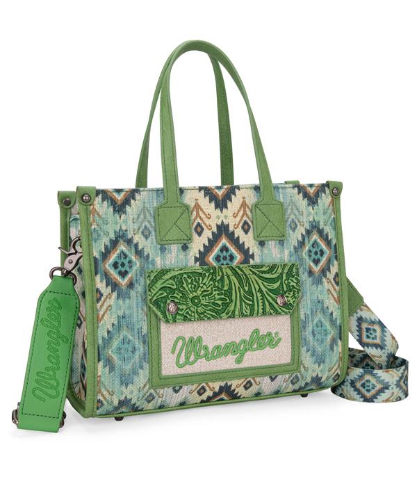 MONTANAWEST BAGS :: WESTERN PURSES :: Wholesale Wrangler Southwestern Tote Crossbody Bag