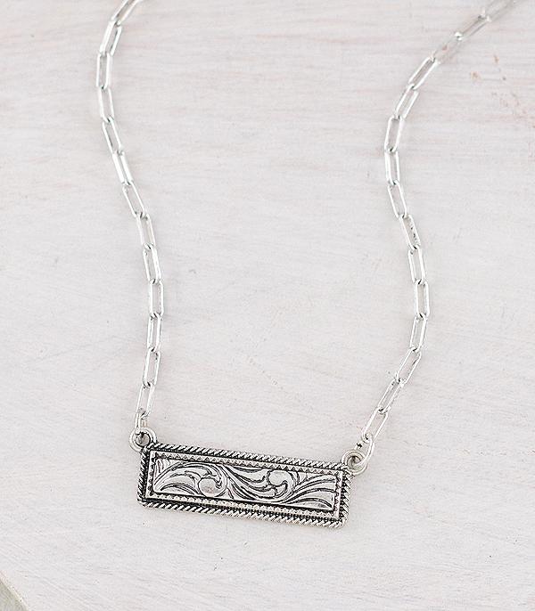 WHAT'S NEW :: Wholesale Western Tooling Bar Necklace