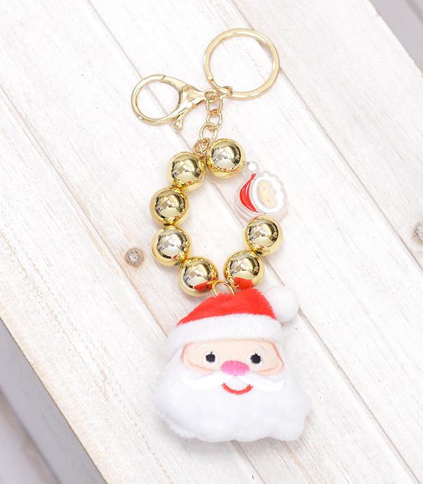 New Arrival :: Wholesale Christmas Santa Keychain