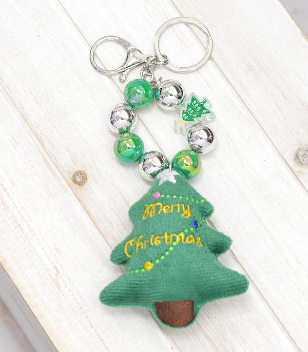 <font color=GREEN>HOLIDAYS</font> :: JEWELRY I BAGS :: Wholesale Christmas Tree Keychain