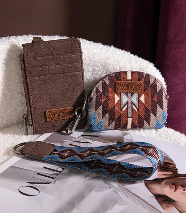 WHAT'S NEW :: Wholesale Wrangler Aztec Print Card Holder